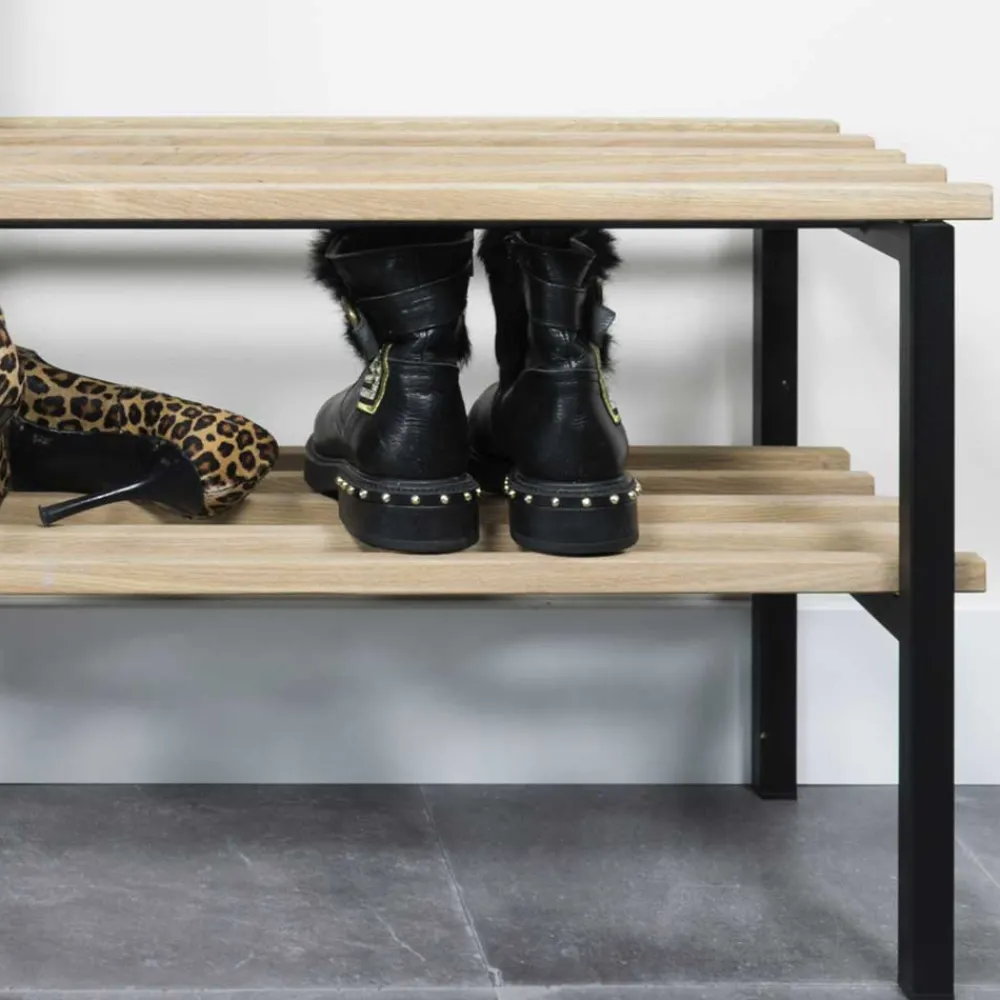 Wohnen Schuhschränke*100x45x34 Flurbank mit Schuhablage - Fuladoma