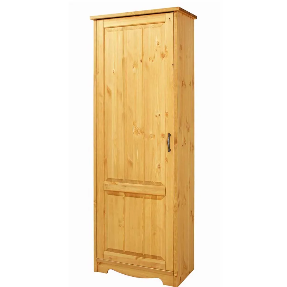 Wohnen 69x188x37 Flurschrank in Kiefer Natur - Vanpos