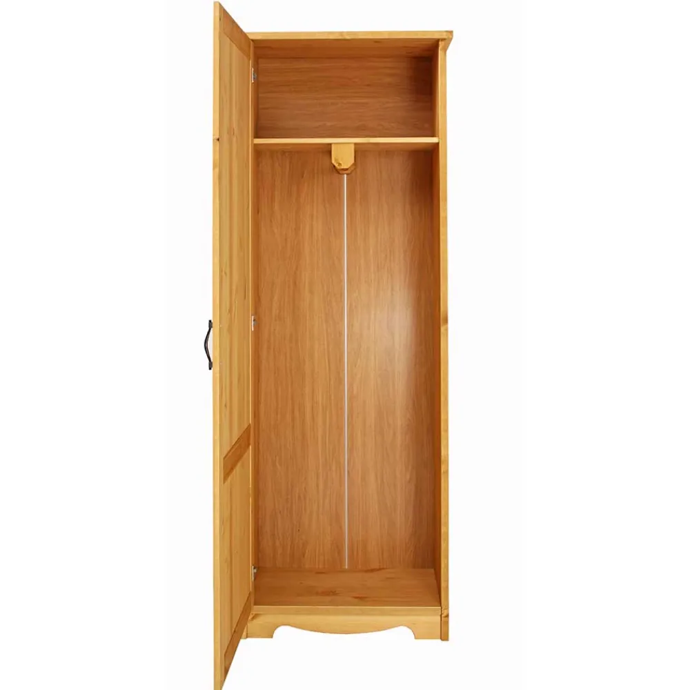 Wohnen 69x188x37 Flurschrank in Kiefer Natur - Vanpos