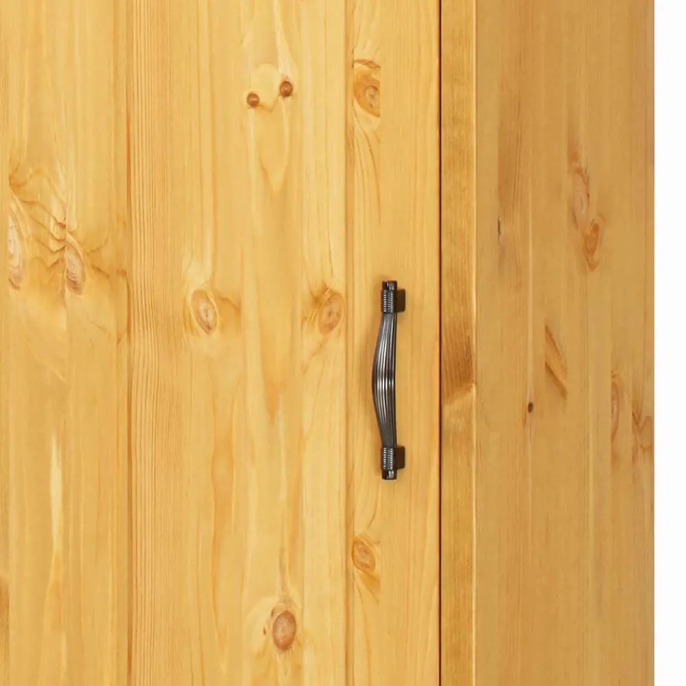 Wohnen 69x188x37 Flurschrank in Kiefer Natur - Vanpos