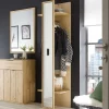 Wohnen Garderoben|Garderoben*50x198x38 Garderobe mit Spiegel - Vardriva