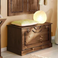 Wohnen Schuhschränke|Küchenbänke*81x45x37 Garderobenbank mit Schuhklappe - Yemisa