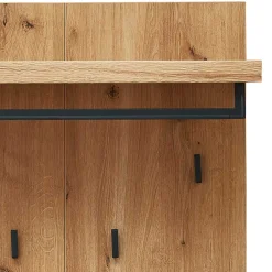 Wohnen Garderoben|Garderoben*70x108x31 Garderobenpaneel mit durchgehender Rückwand - Elprisca