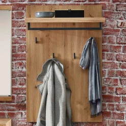 Wohnen Garderoben|Garderoben*70x108x31 Garderobenpaneel mit durchgehender Rückwand - Elprisca