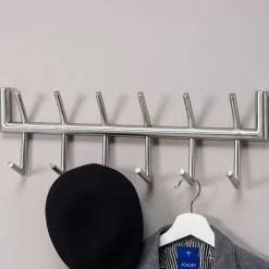 Wohnen 60x19x10 Hakenleiste mit zwölf Haken - Almond