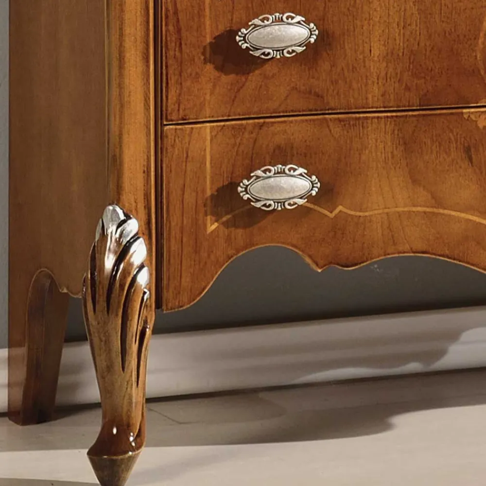 Wohnen 107x120x40 Highboard im Italienischen Stil - Carlenna