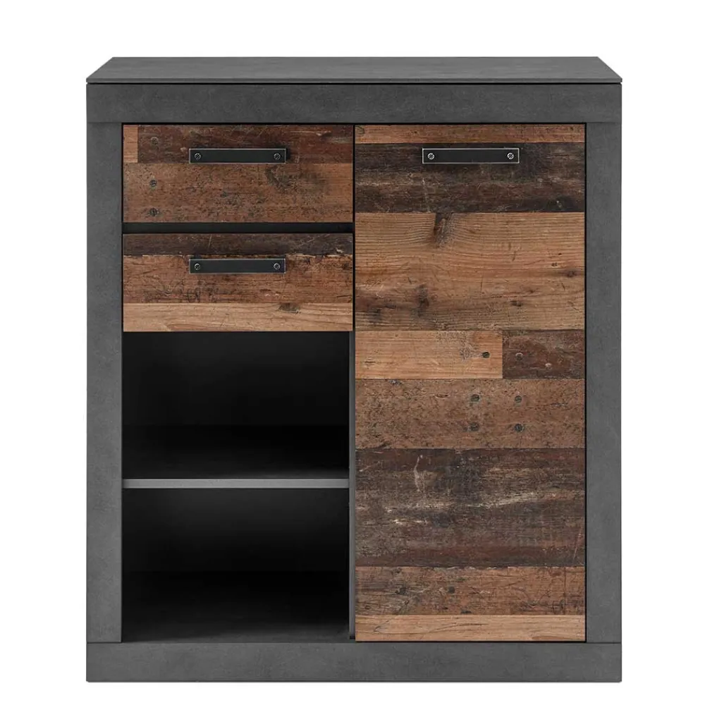 Wohnen 92x104x40 Highboard mit 2 Fächern - Timuras