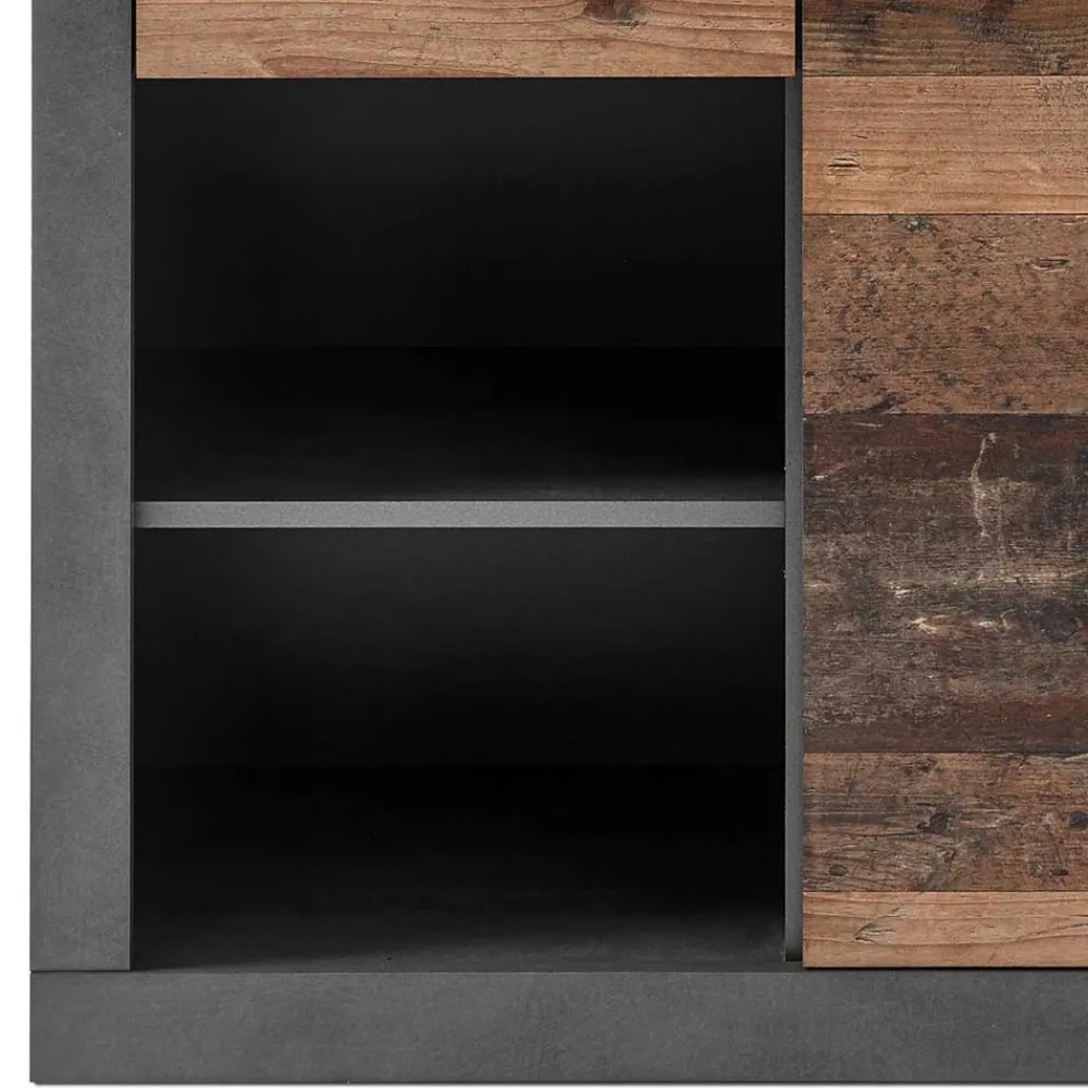 Wohnen 92x104x40 Highboard mit 2 Fächern - Timuras