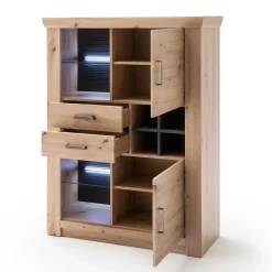 Wohnen Sideboards & Kommoden|Sideboards & Kommoden*110x146x45 Highboard mit offenen Fächern - Wykina