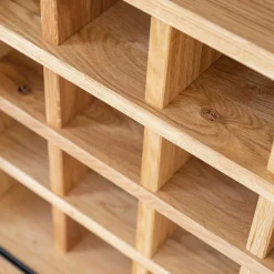 Wohnen 101x101x45 Highboard mit Schiebetüren - Fabiella