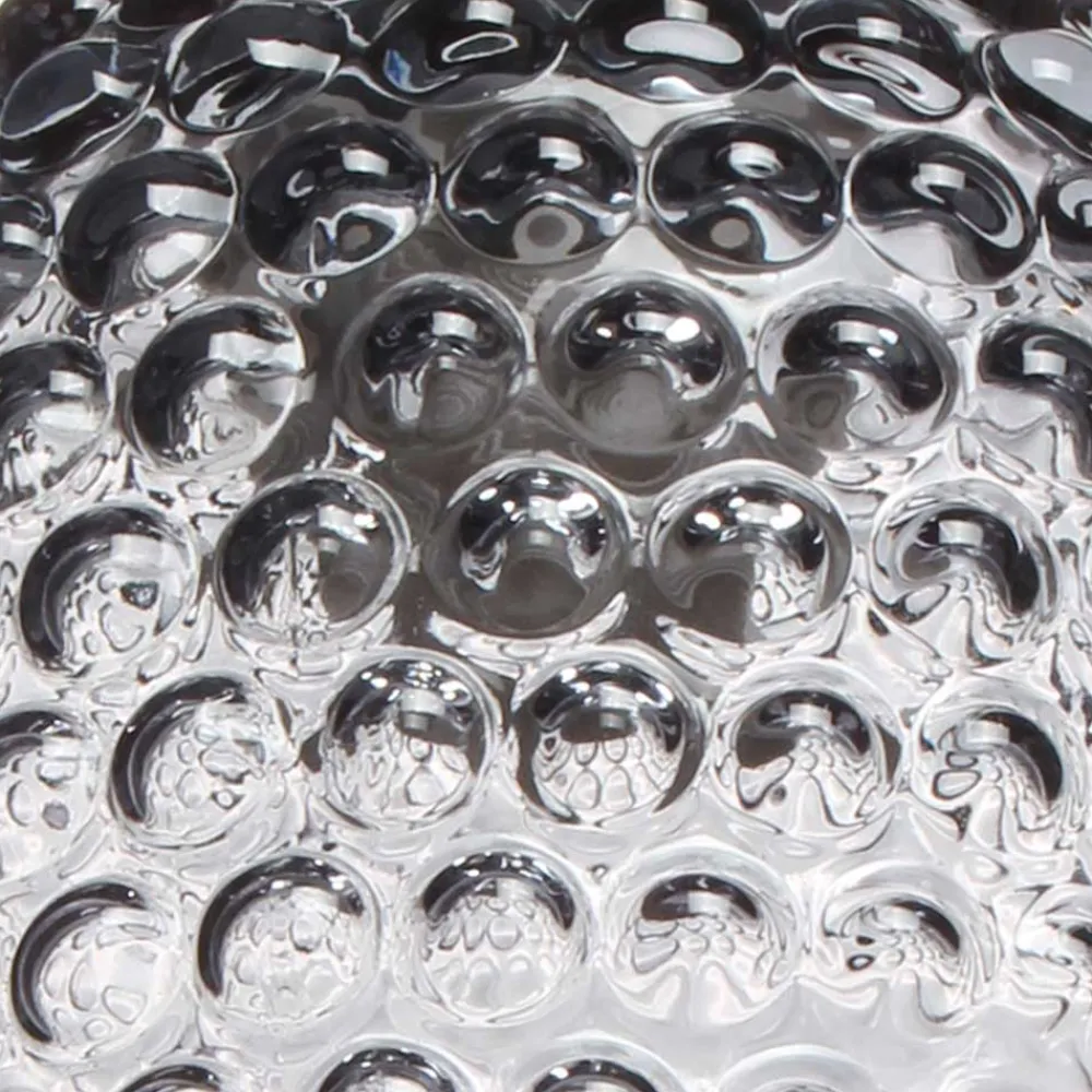 Wohnen 15x34x15 Hängeleuchte mit Glas Schirm in Grau - You