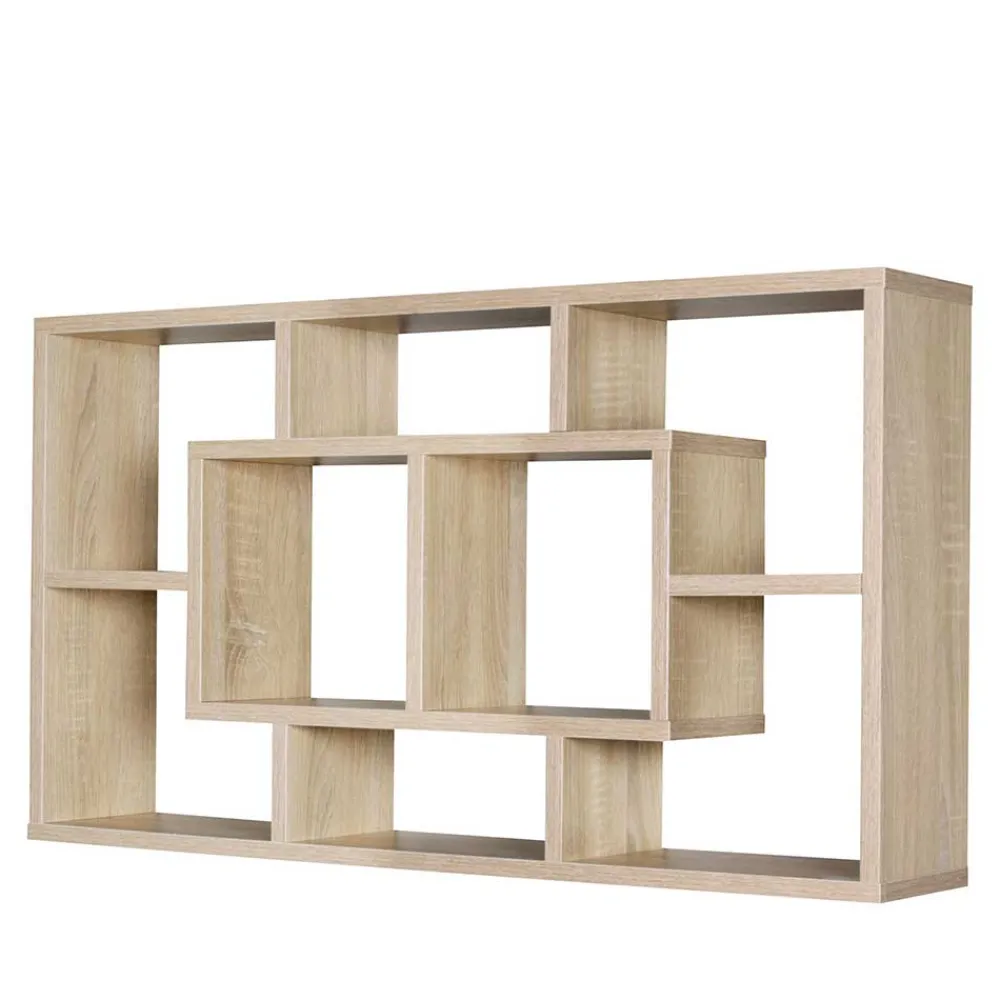 Wohnen Esszimmerregale|Wohnzimmer-Regale*85x48x16 Hängeregal mit acht Fächern - Franklin