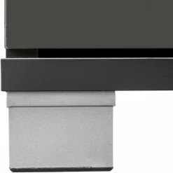 Wohnen 60x90x30 Hochglanz Badschrank in Grau - Ulivia