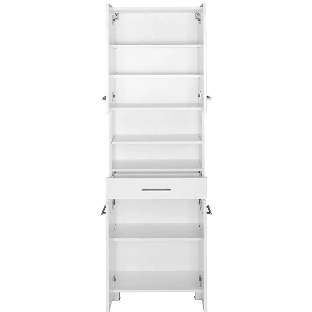 Wohnen Badschränke*60x185x35 Hochglanz Hochschrank fürs Bad - Vohdan