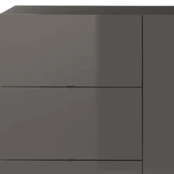 Wohnen Sideboards*181x94x44 Hochglanz Kombi-Kommode in Grau - Eracosta