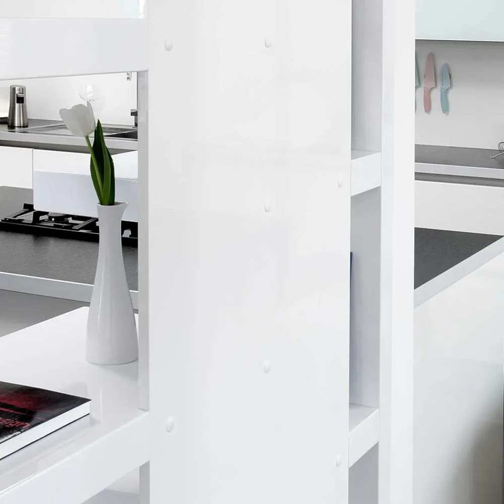 Wohnen Wohnzimmer-Regale|Wohnzimmerschränke*200x200x35 Hochglanz Regal Raumteiler - Sakura