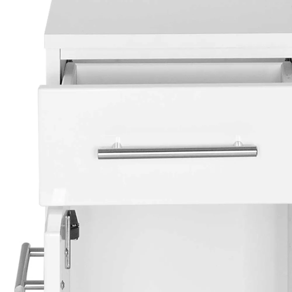 Wohnen 30x84x35 Hochglanz Unterschrank fürs Bad - Vohdan