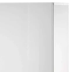 Wohnen Vitrinen|Wohnzimmer-Vitrinen*80x123x35 Hochglanz Vitrinenschrank in Weiß - Timmona