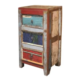 Wohnen Shabby Chic Möbel|Landhausmöbel*45x80x35 Hochkommode im Shabby Chic - Slinida