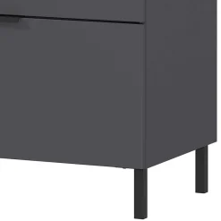 Wohnen Flurkommoden*68x98x40 Hochkommode mit drei Schubladen - Lurys