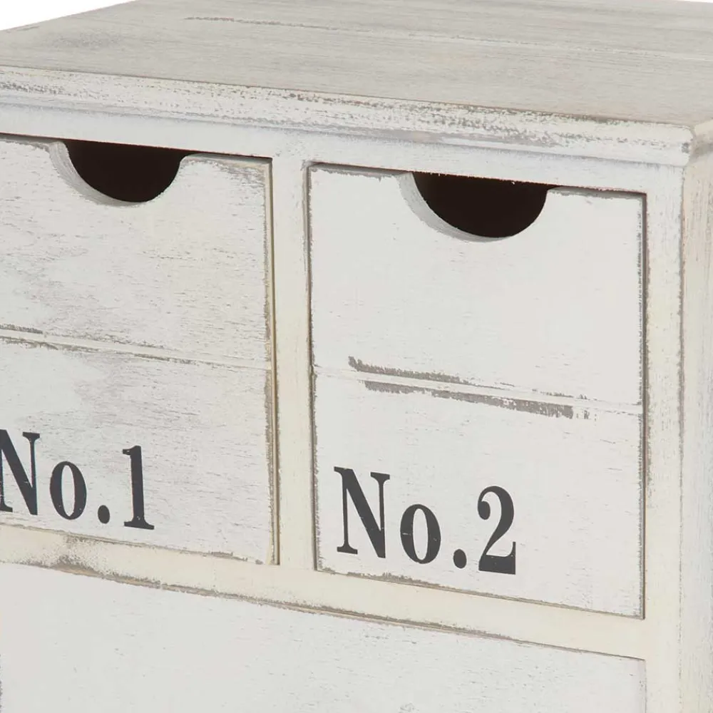 Wohnen Skandinavische Möbel|Landhausmöbel*40x104x30 Hochkommode mit maritimen Motiven - Maggiore