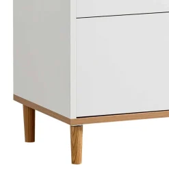 Wohnen 80x117x40 Hochkommode mit vier Schubladen - Ambreros