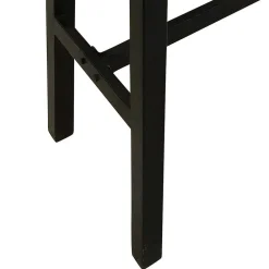 Wohnen 125x112x51 Hochtisch aus Akazie Baumkante - Clause