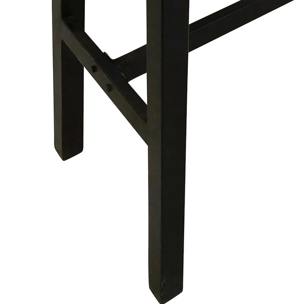 Wohnen 125x112x51 Hochtisch aus Akazie Baumkante - Clause