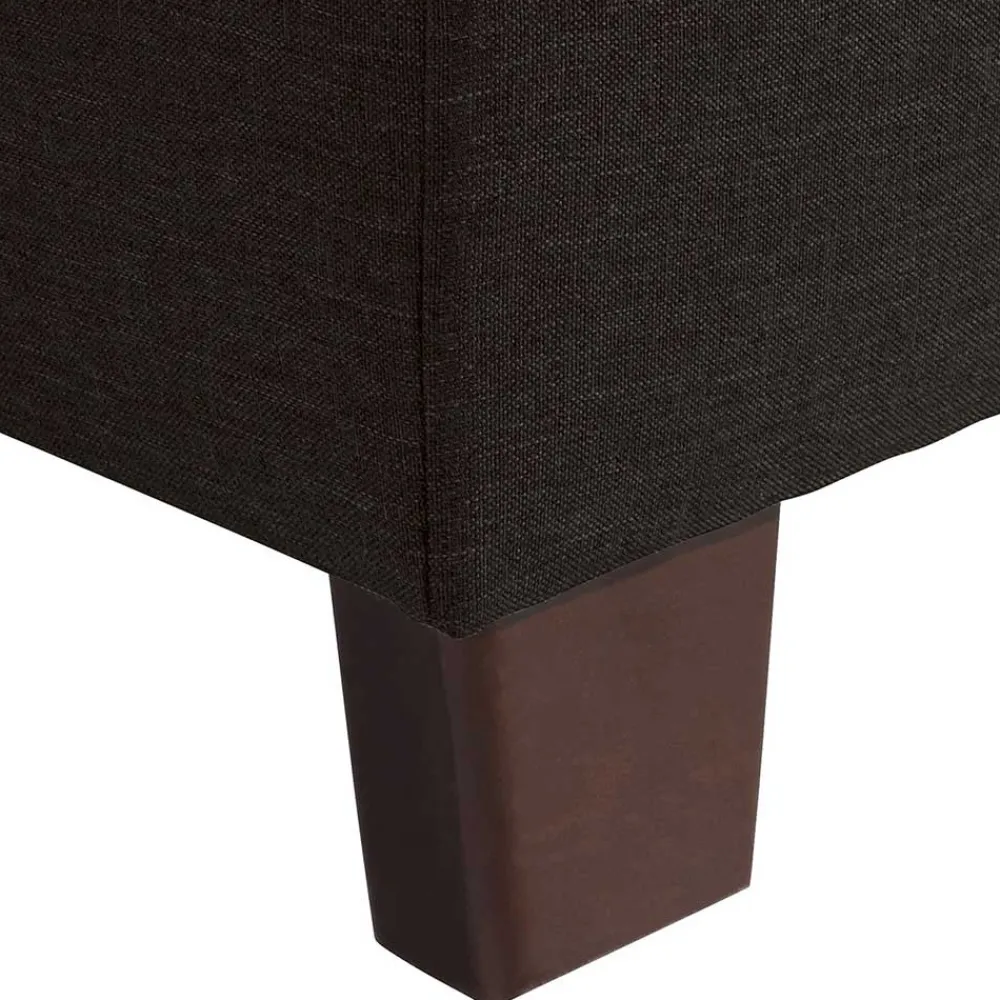 Wohnen Braune Möbel|Barhocker*90x43x60 Hocker in Dunkelbraun - Acristodat