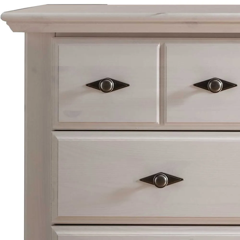 Wohnen Flurkommoden*114x94x47 Hohe Kommode im Landhausstil - Beato