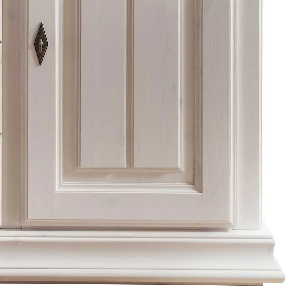 Wohnen Flurkommoden*114x94x47 Hohe Kommode im Landhausstil - Beato