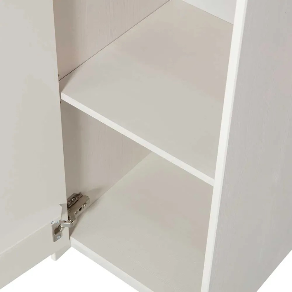 Wohnen Esszimmer-Vitrinen*40x210x42 Hoher Schrank in Hellgrau - Glamoure