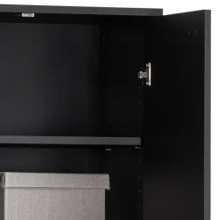 Wohnen Skandinavische Möbel|Schuhschränke*60x186x33 Hoher Schuhschrank mit 4 Türen & Fach - Anderian