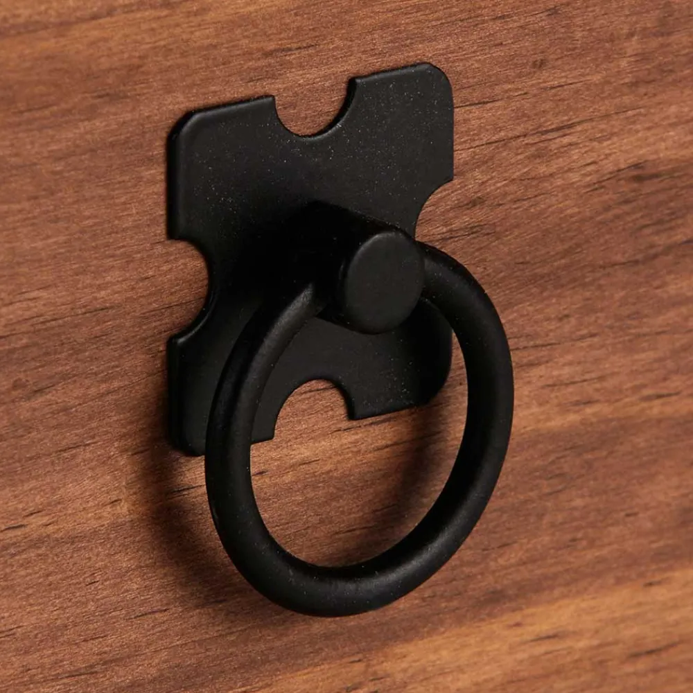 Wohnen Esszimmer-Vitrinen*65x140x38 Holz Regal in Dunkelbraun - Larentina