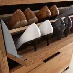 Wohnen Schuhschränke*83x124x28 Holz Schuhschrank aus Balkeneiche - Alsbetas