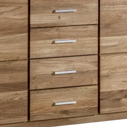 Wohnen 158x80x40 Holz Sideboard aus Wildeiche - Maila