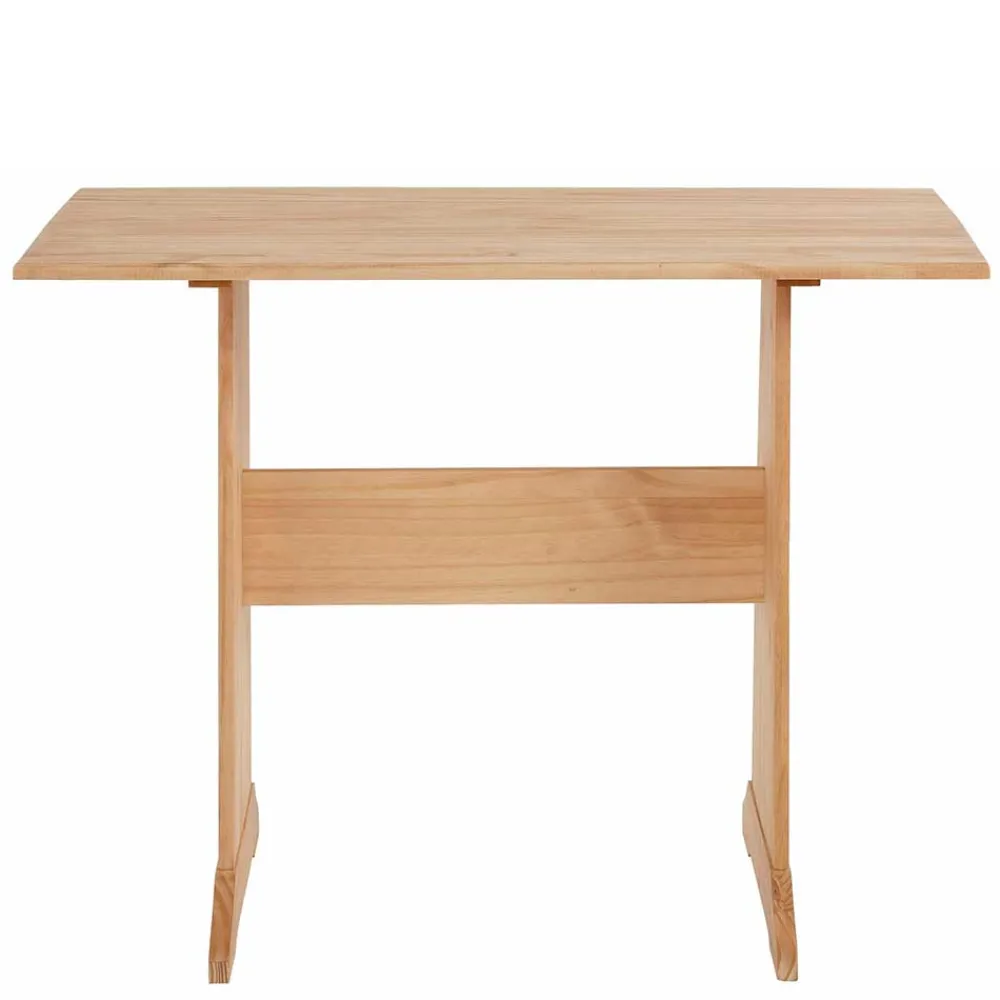 Wohnen 168x87x127 Holz-Eckbank & Esstisch - Ynvinata (zweiteilig)