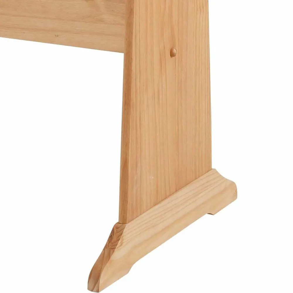 Wohnen 168x87x127 Holz-Eckbank & Esstisch - Ynvinata (zweiteilig)