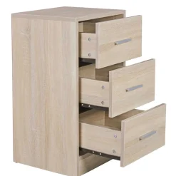 Wohnen 37x68x35 Holzoptik Nachtkommode in Sonoma-Eiche - Angrada