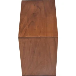 Wohnen 40x40x25 Holzregal für Wein aus Akazie Massivholz - Bernadi