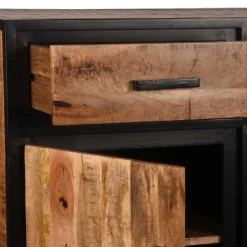 Wohnen Sideboards & Kommoden|Sideboards & Kommoden*170x90x45 Industrial Sideboard mit Bügelgestell aus Metall - Piatrasun