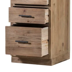 Wohnen 50x90x59 Küche Unterschrank mit drei Schubladen - Macsena