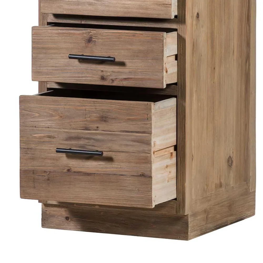 Wohnen 50x90x59 Küche Unterschrank mit drei Schubladen - Macsena