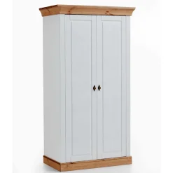 Kinder Wohnen 108x203x63 Kinder Kleiderschrank zweifarbig - Sibiuta