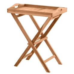 Wohnen 60x65x40 klappbarer Gartentisch mit Tablett - Klahuma