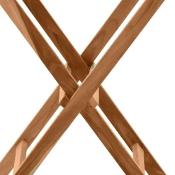 Wohnen 60x65x40 klappbarer Gartentisch mit Tablett - Klahuma