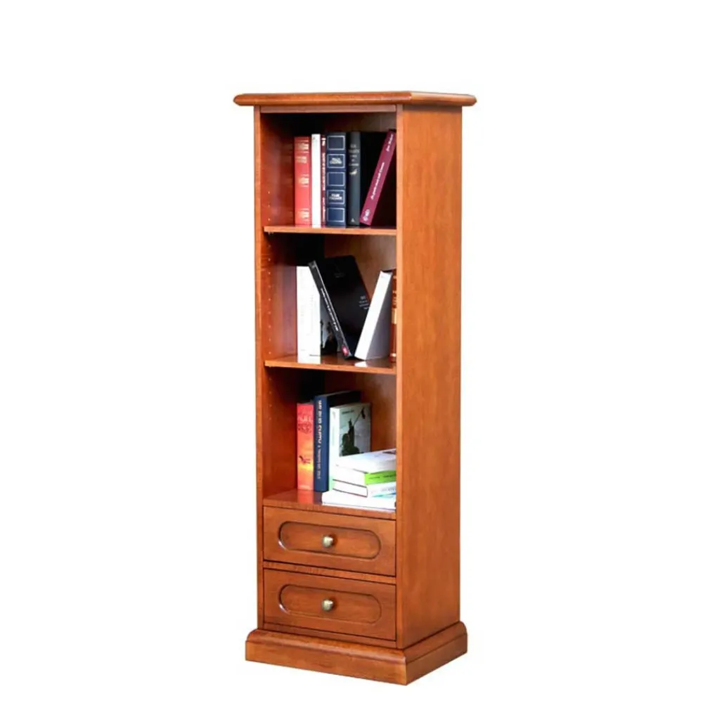 Wohnen Esszimmer-Vitrinen*48x136x34 Klassisches Regal mit drei Fächern - Kimms