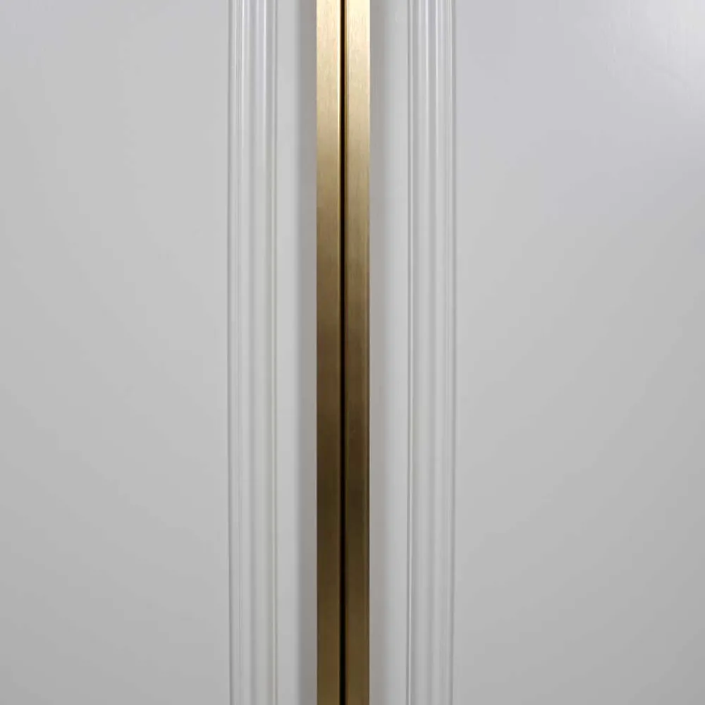 Wohnen Schränke|Kleiderschränke*110x215x62 Kleiderschrank in Hellgrau - Emra