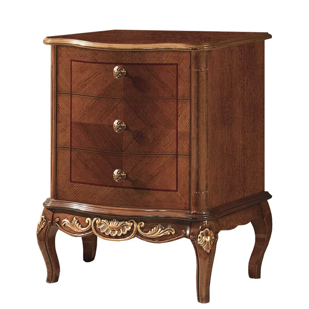 Wohnen 52x67x35 Kleine Kommode in italienischem Design - Aciara