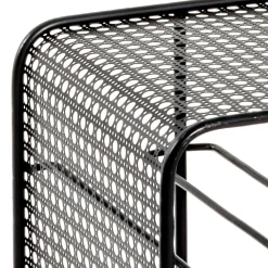 Wohnen Schwarze Möbel|Küchenregale*30x46x24 Kleines Flaschenregal in Schwarz - Selvas